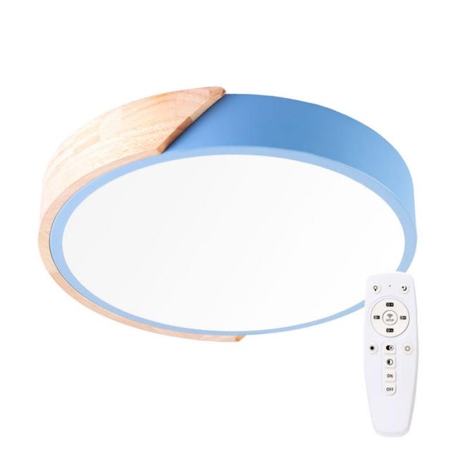 Lampada Soffitto A Nuvole LED - 48W, Dimmerabile, Telecomando - Per Cameretta Bambini - Foto 5