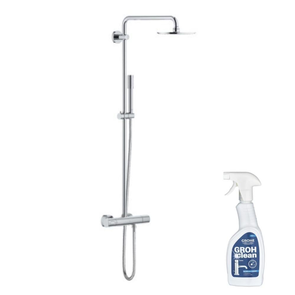 Colonne douche Grohe Rainshower System 210 + Nettoyant