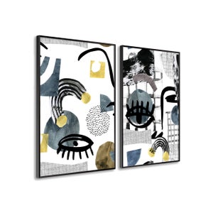 Impression Sur Verre Motifs - Abstrait - Art Tableau Decoration Murale Salon  60x120 à Prix Carrefour