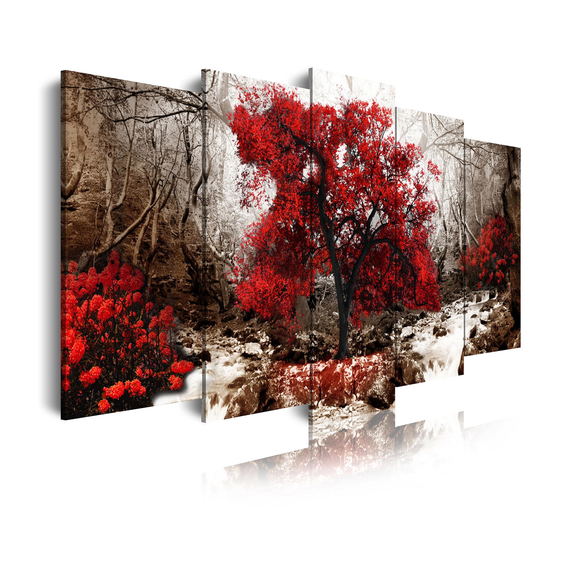 Quadri Moderni 7 Pezzi Da Parete - Stampe Artistiche Colorate Pronte Da Appendere Per Soggiorno E Casa