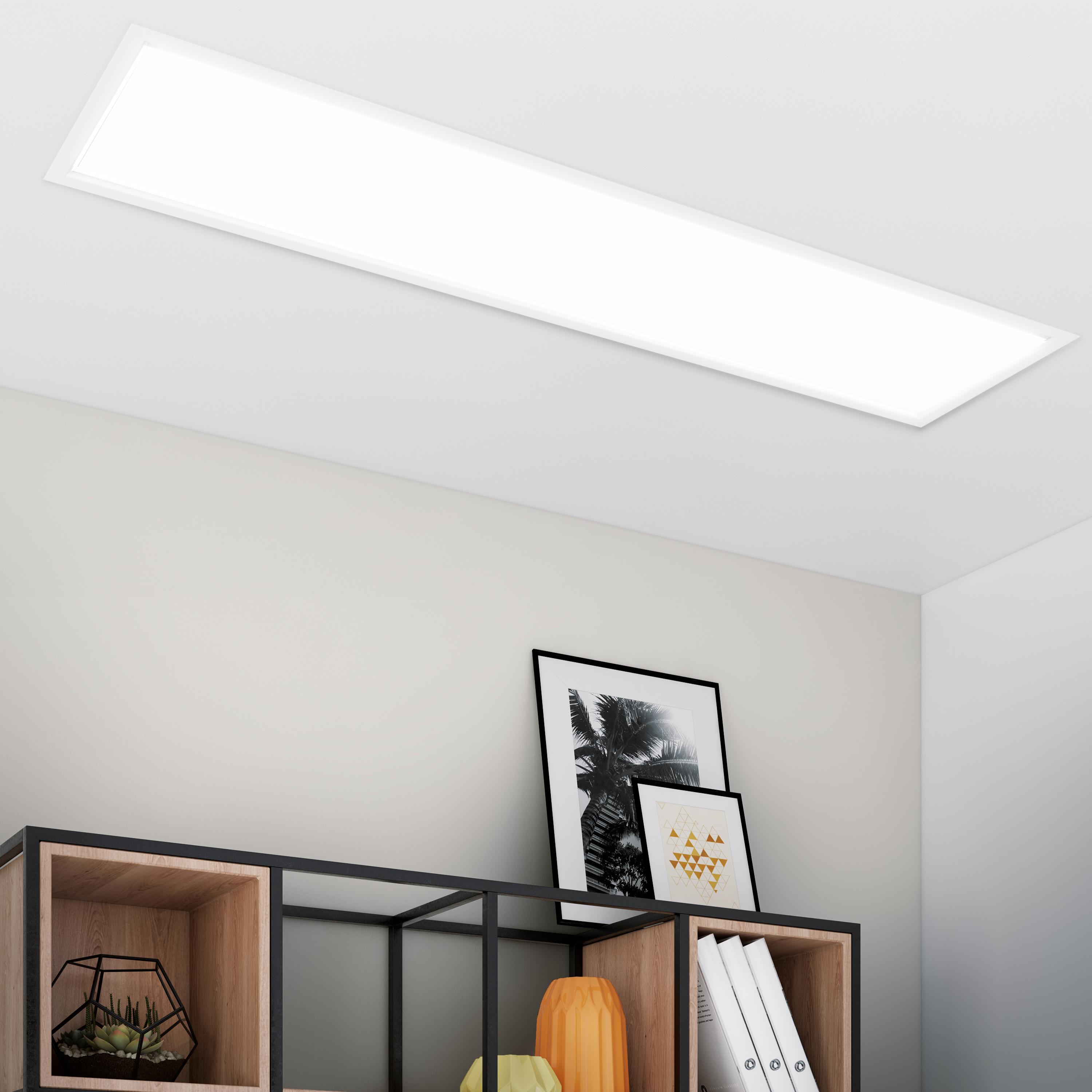 Pannello LED Anvik 60x60 cm, bianco naturale bianco, INSPIRE