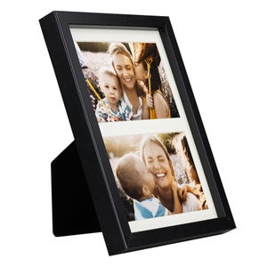 Cadre Photo Sur Mesure 17x24 Cm Noir - Cadre Bois 2 Cm Largeur Avec Plexi