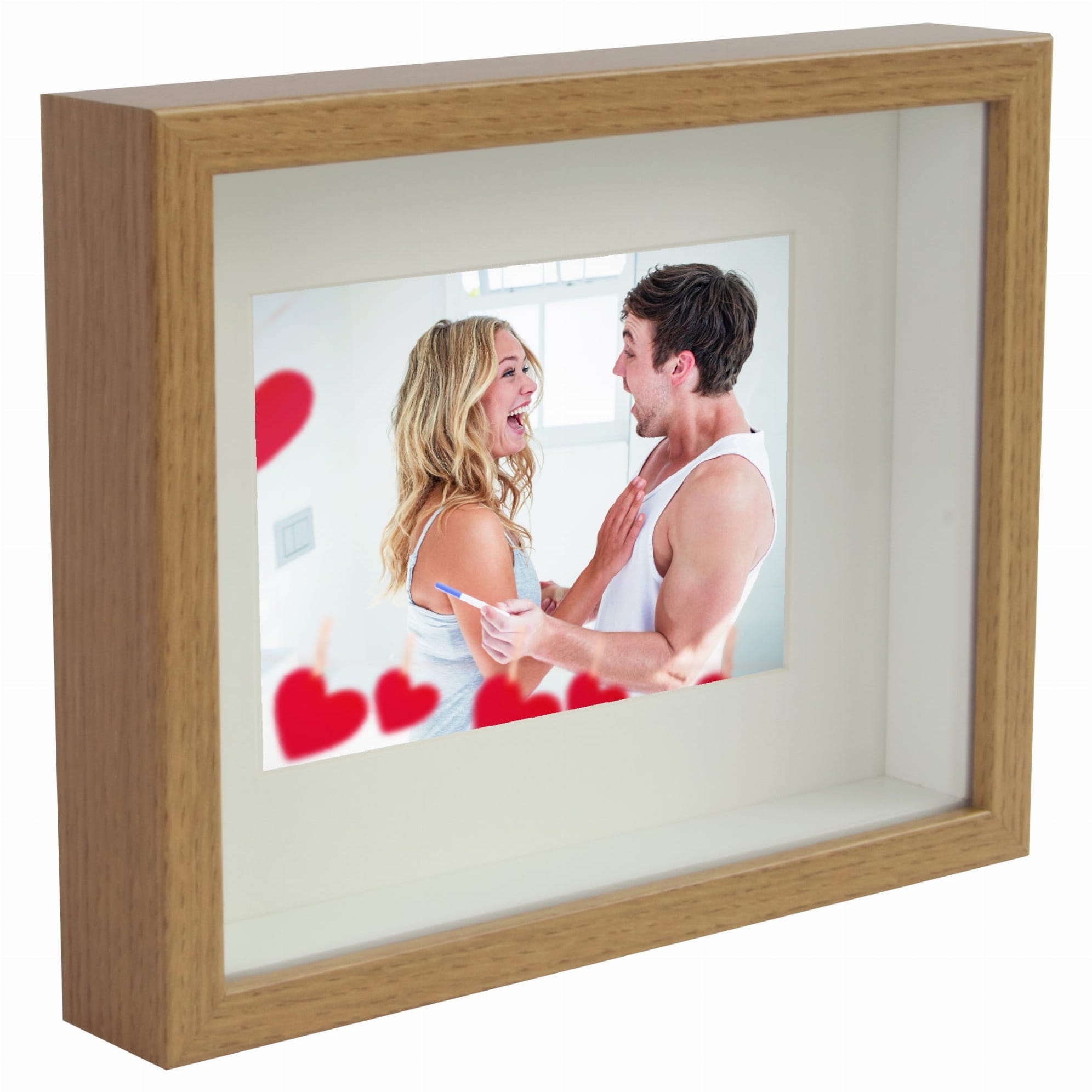 portafoto artigianale in vero legno /frame Photo Size 4”x6” , Frame 6”x  8”w/box