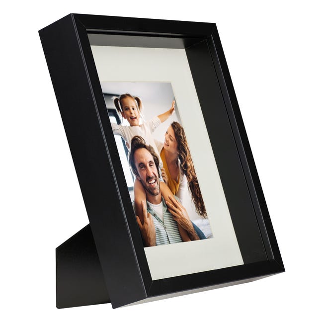 Cadre d'ombre 3D, 10 x 15 cm, boîte, cadre photo en bois profond, cadre  photo carré, | bol