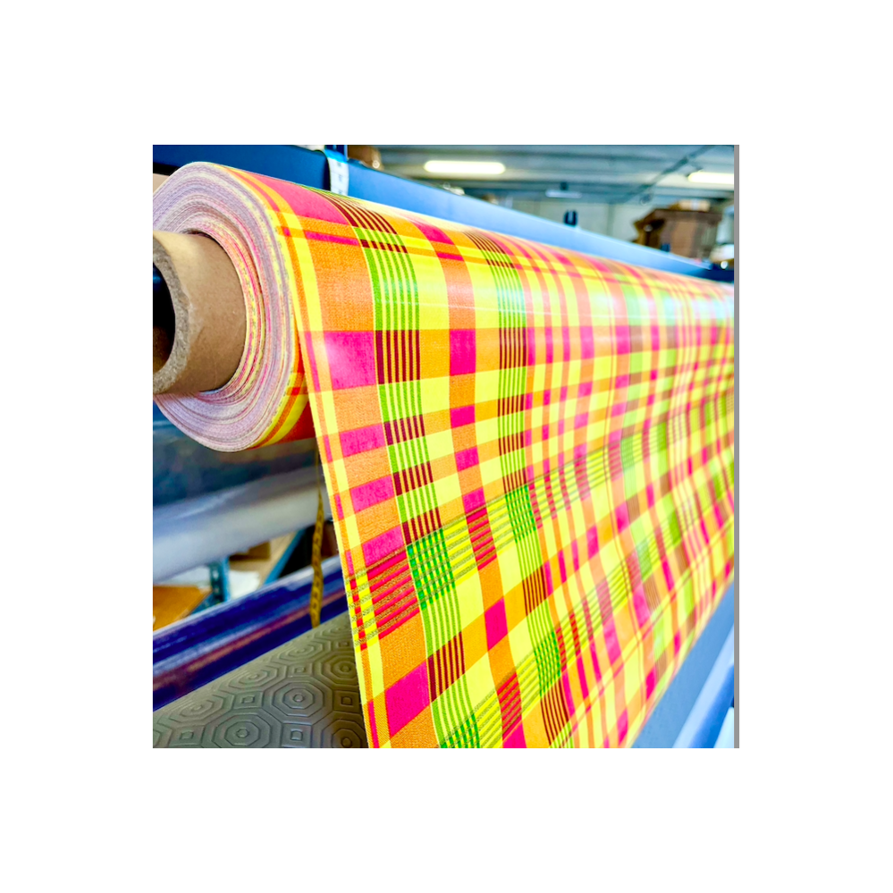 Toile Cirée Au Mètre - Largeur 140 Cm - Peinture Multicolore