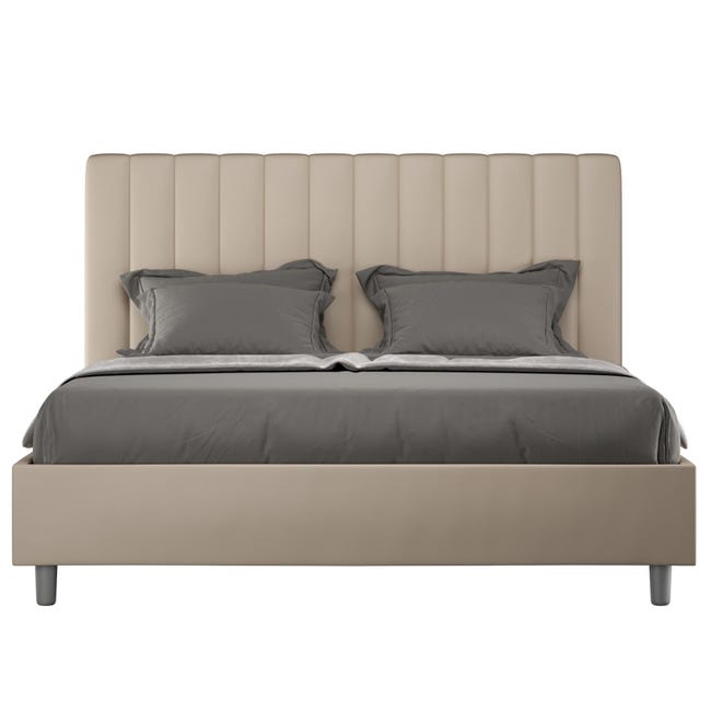 Elegante struttura per letto matrimoniale industriale, acciaio, 225 kg Elegante struttura per letto matrimoniale industriale, acciaio, 225 kg