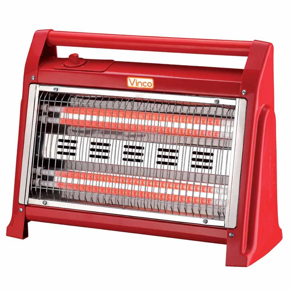 Stufa Elettrica Riscaldatore Al Quarzo Da Parete Areyo, 1200 W - Foto 4