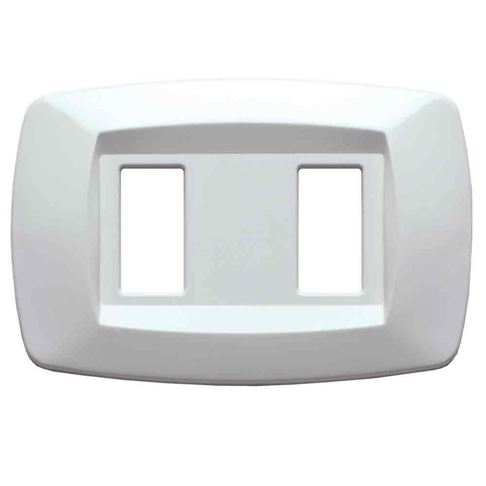 Magic Placca Con Viti A 2 Posti Oxidal Bticino - Per Installazioni Elettriche - Foto 4