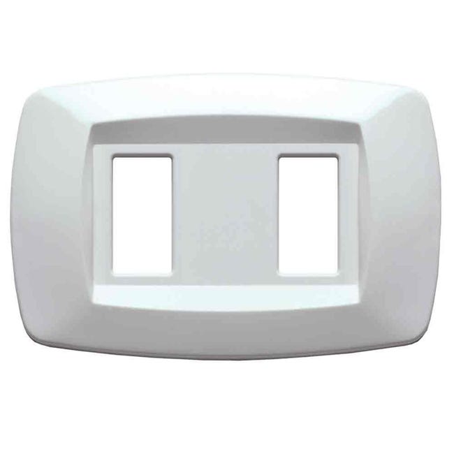 Magic Placca Con Viti A 2 Posti Oxidal Bticino - Per Installazioni Elettriche - Foto 4