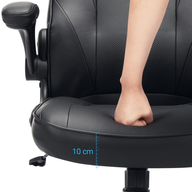 Chaise de bureau cool fauteuil pivotant ergonomique avec