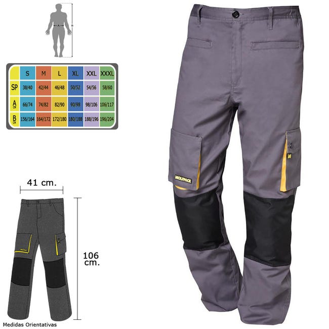 Pantalones de trabajo Tallas 48, compra online