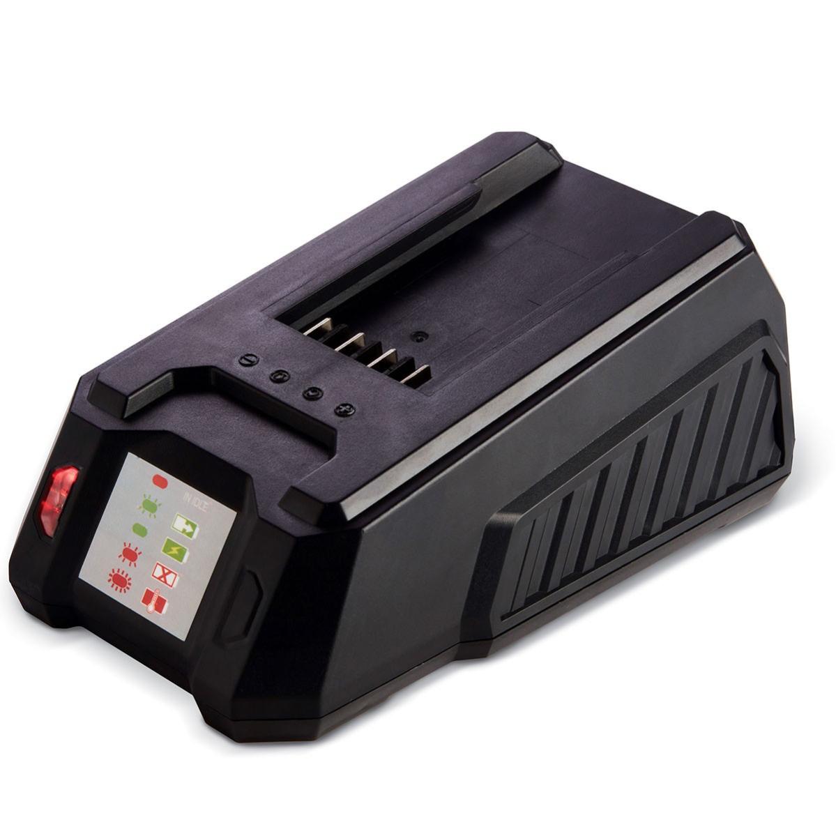 Chargeur de batterie 40V lithium WARRIOR 2.5 Ah Charge rapide Voyant LED Haute qualité Leroy