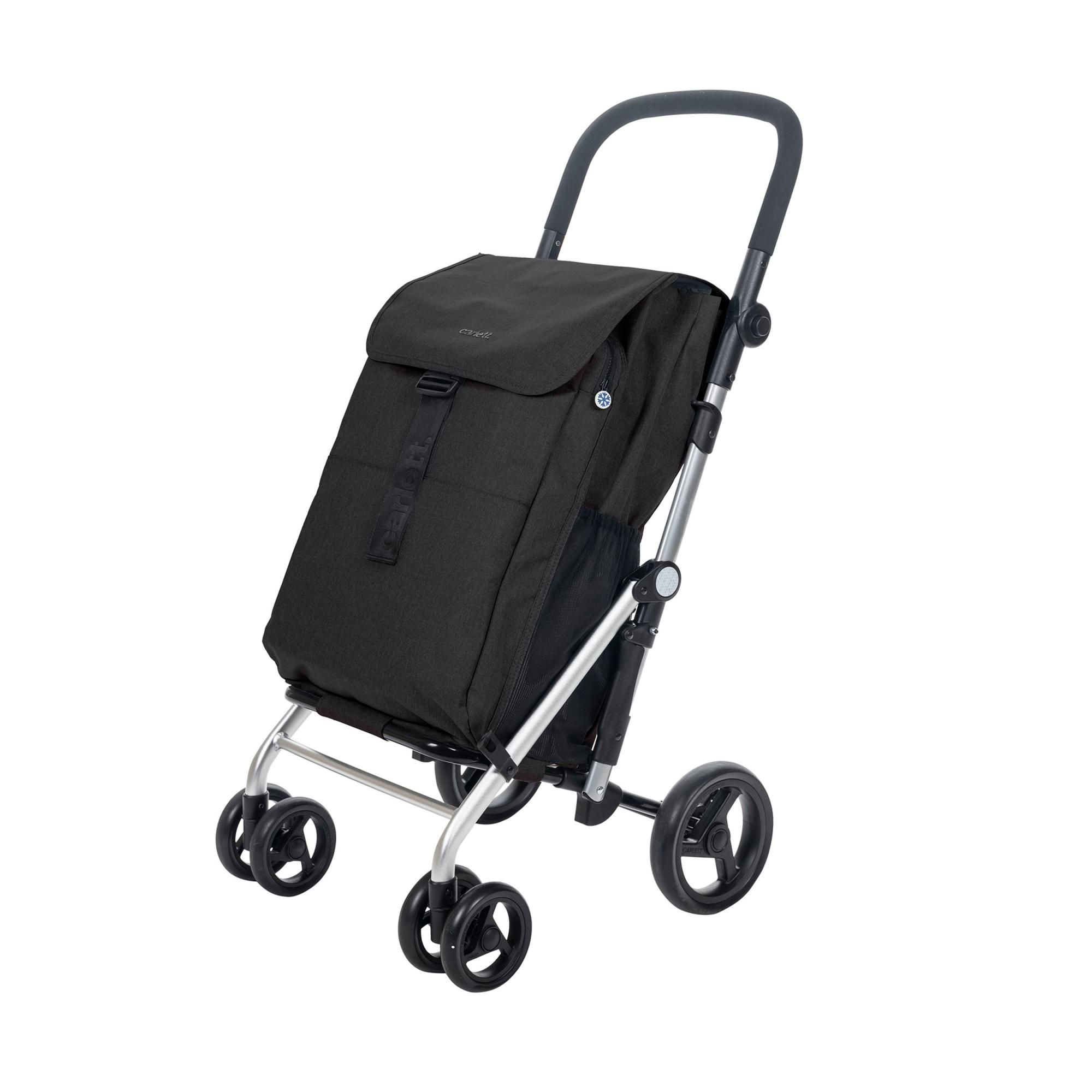 Carlett chariot de courses grande capacit sac shopping de 64L