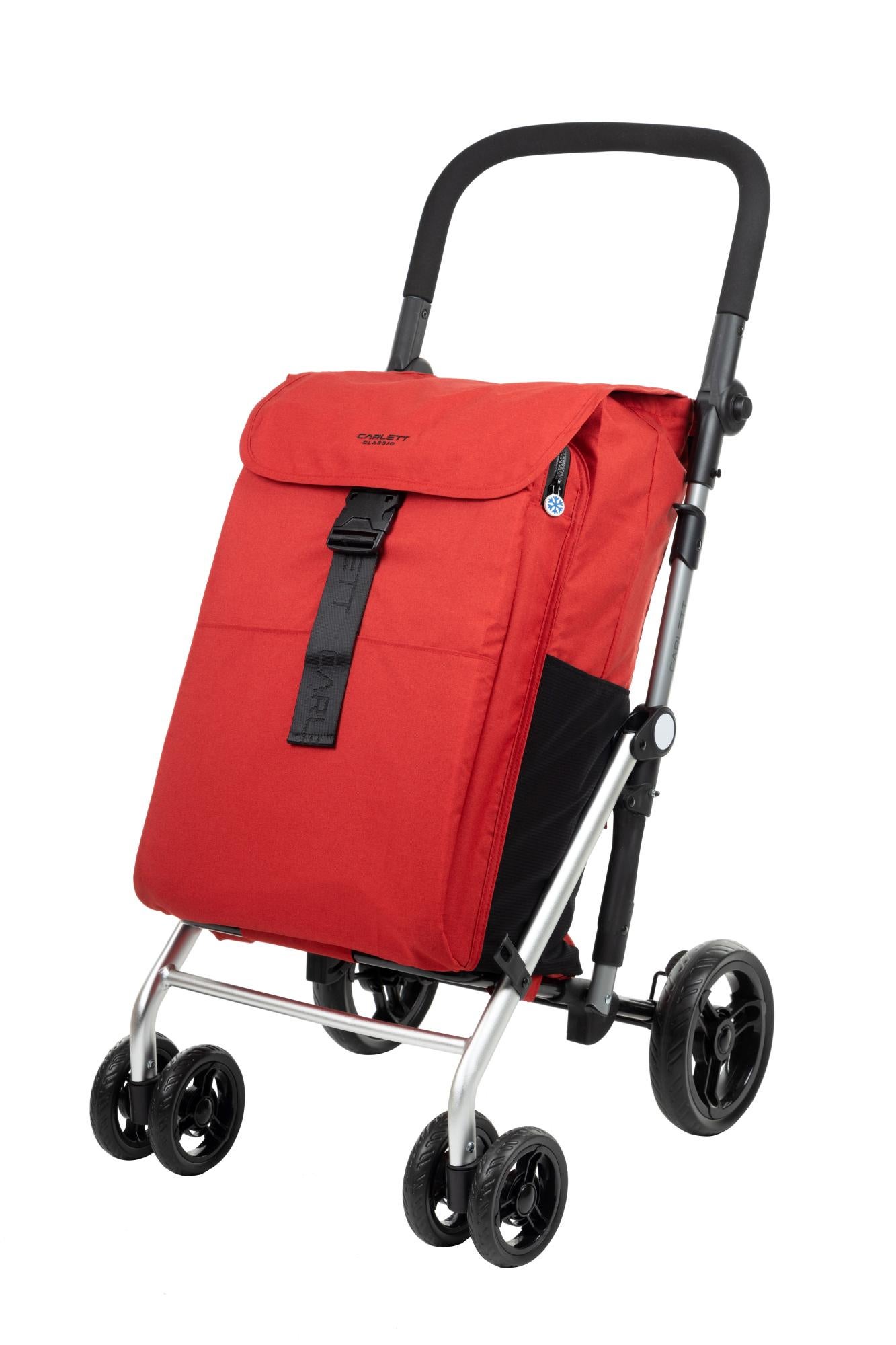 carrello 4 ruote per spesa