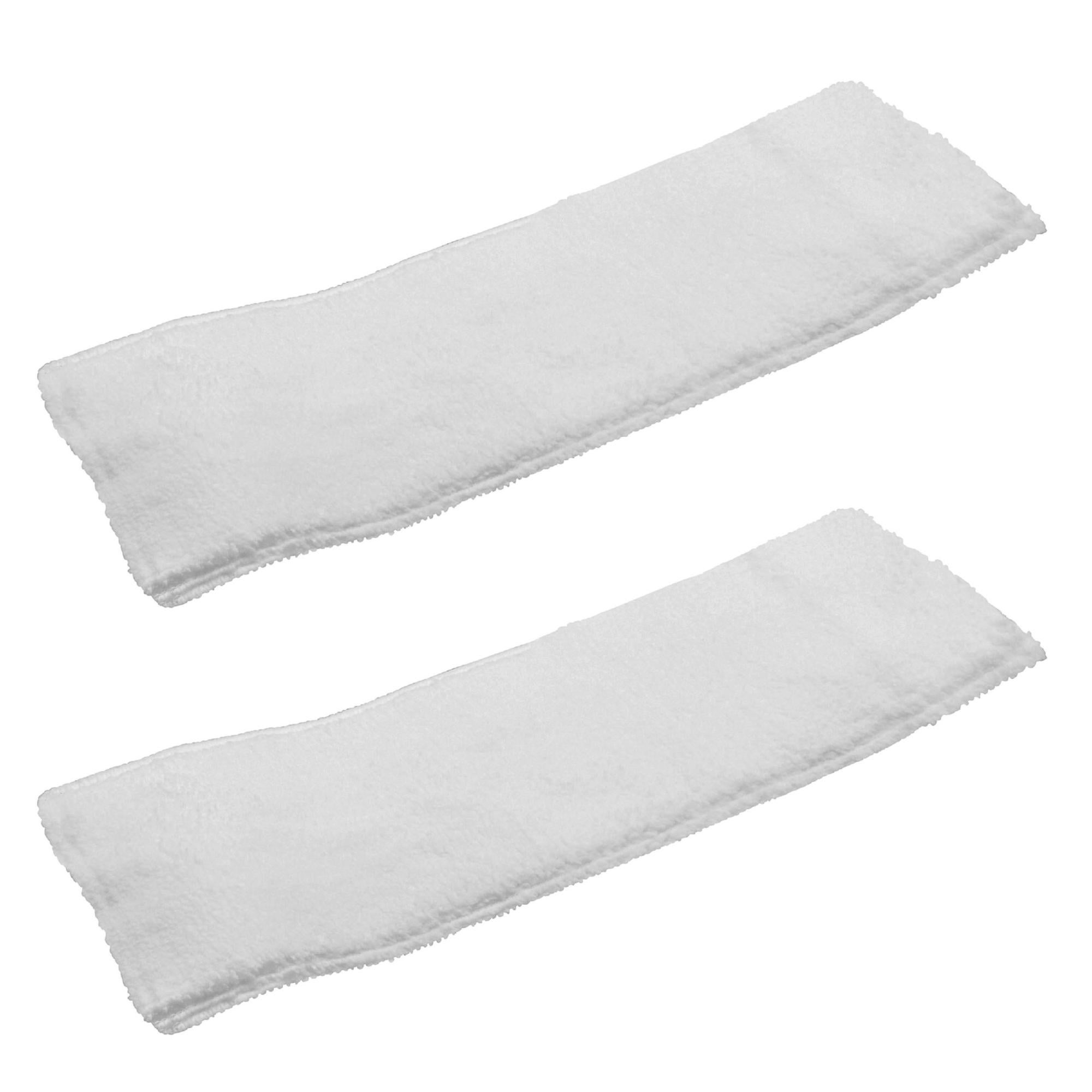 vhbw 3X Panno Compatibile con Dirt Devil Factory M3330 Scopa a Vapore - Microfibra, Blu/Bianco