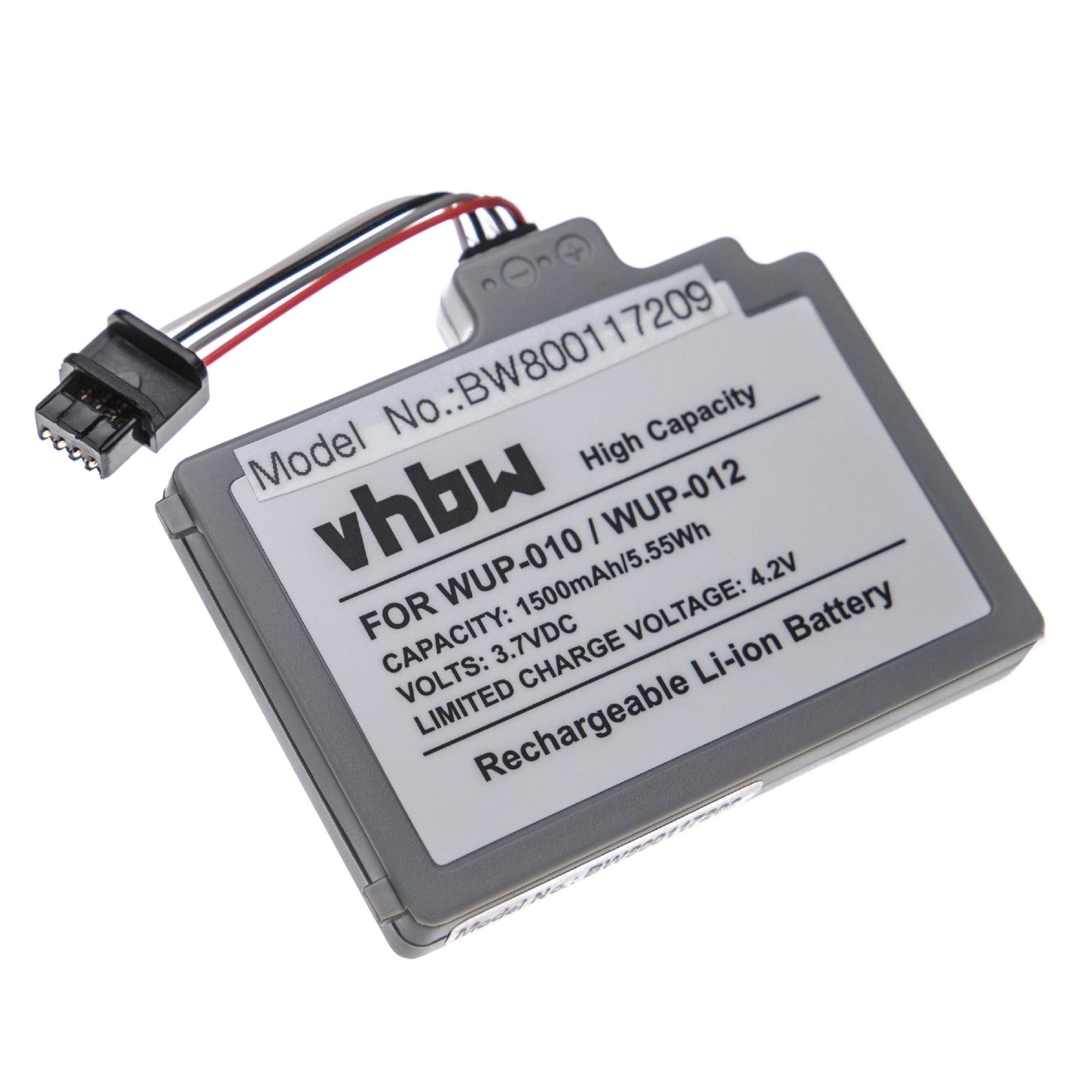 Vhbw batterie remplacement pour Nintendo WUP012 pour console de jeux