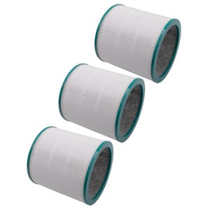 Vhbw Lot de 4x filtres remplacement pour Dyson 968708-04, 968708-05 pour  humidificateur, purificateur d'air - filtre HEPA, filtre à charbon actif