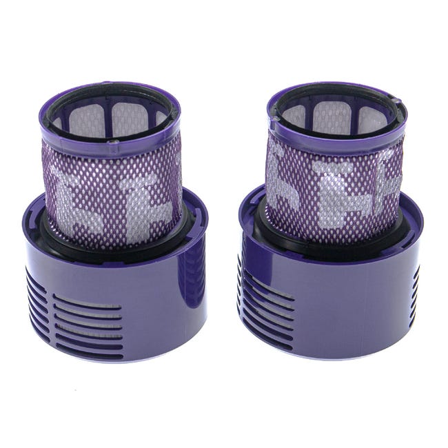 Vhbw Lot de 6x filtres d'aspirateur compatible avec Dyson V10, SV12  aspirateur - Filtre HEPA contre les allergies