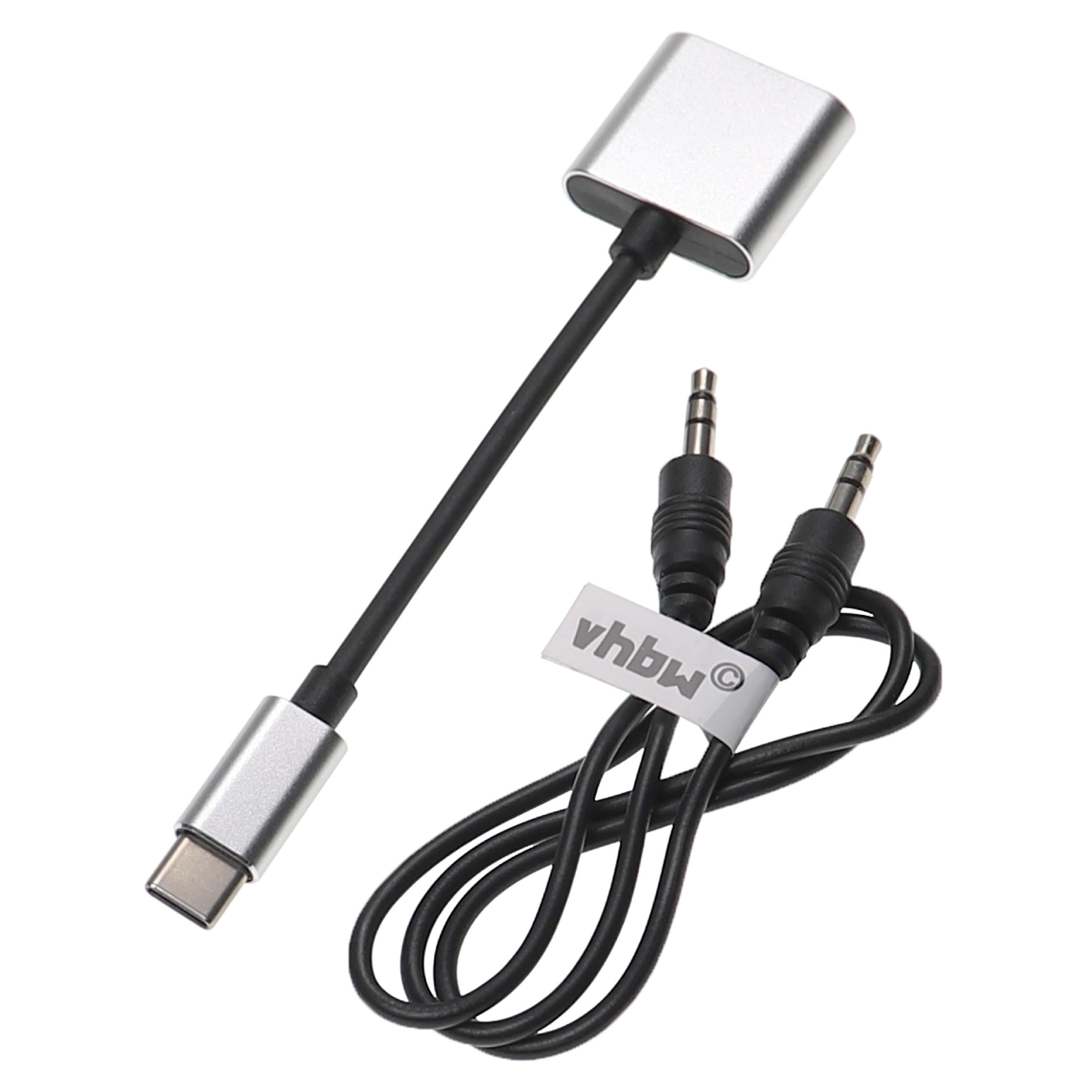 Câble USB-A Mâle vers Jack DC 5.5 / 2.5mm Mâle 5V 70cm - Audiophonics