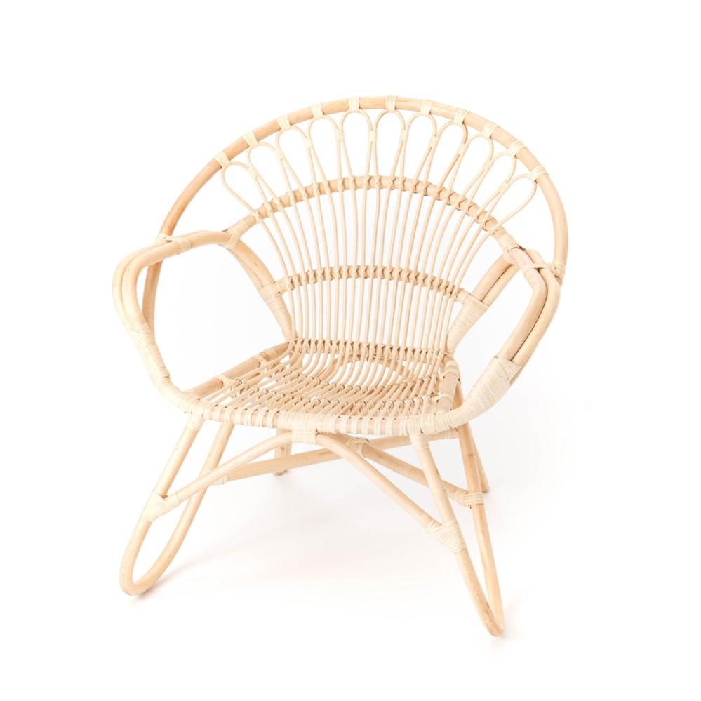 Fauteuil rond en rotin 80x66x85 | Leroy Merlin