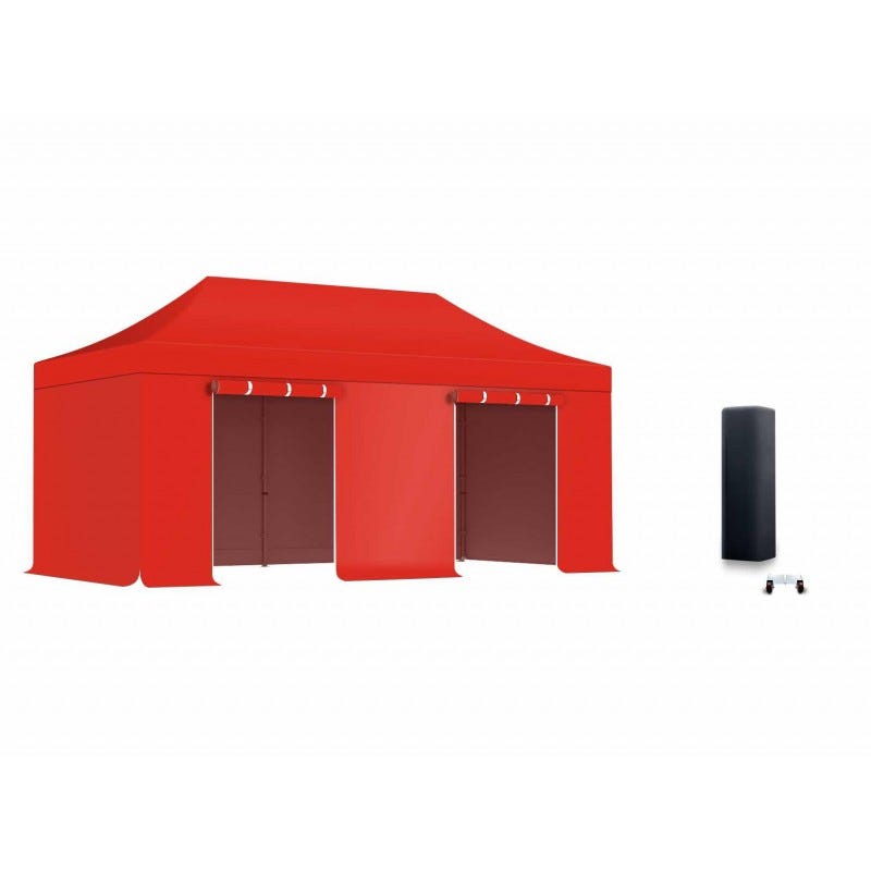 Tente Reception Alu 40mm 3x6m 300gr M2 BLANC - Gamme PRO légère