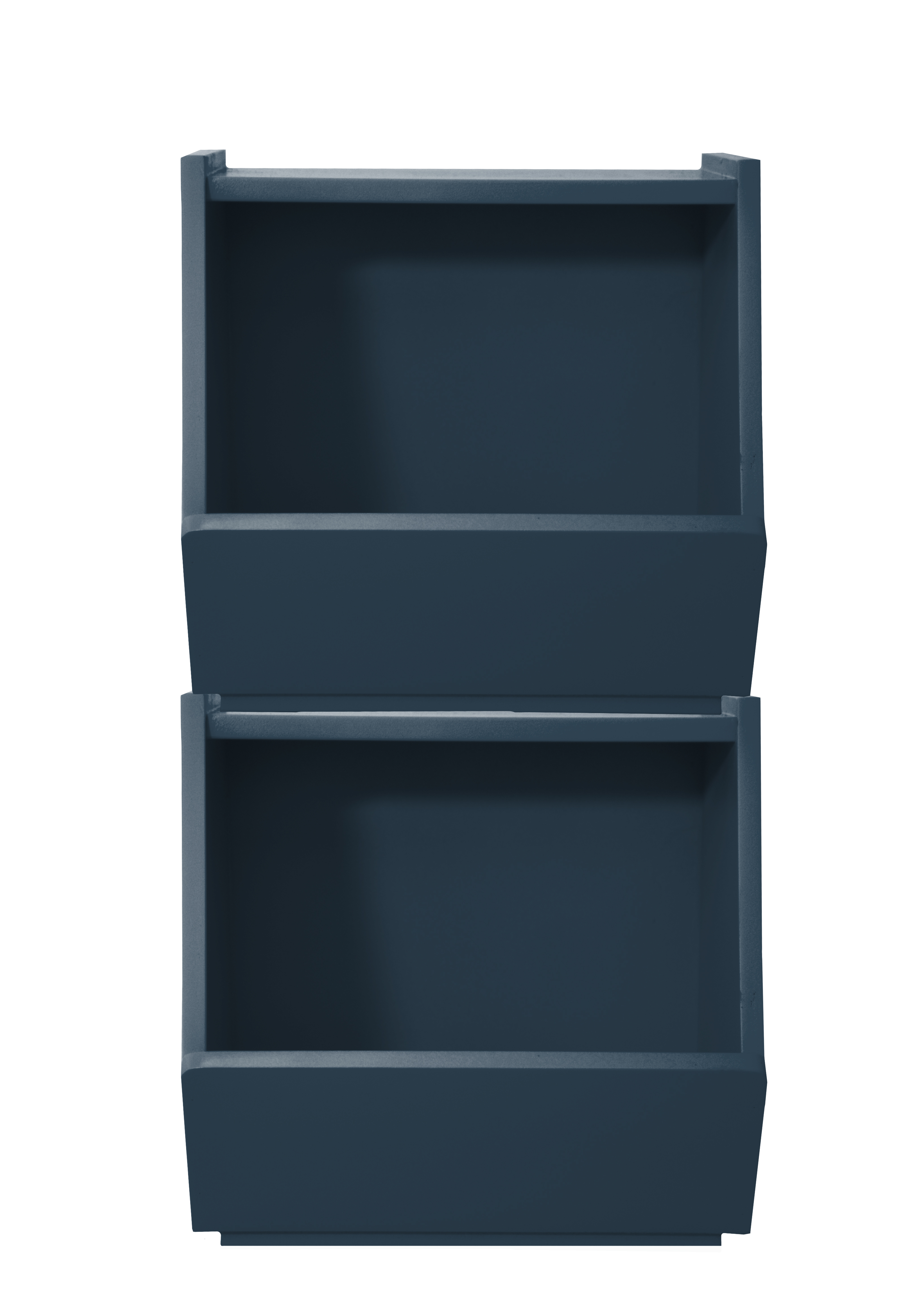 Set 2 Boîtes TOY BOXES rangement bleu Leroy Merlin