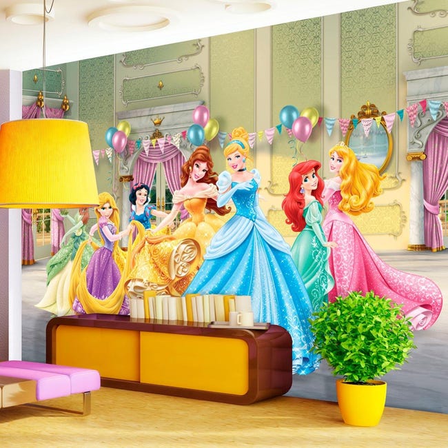 Papier Peint Xxl Intisse Anniversaire Princesse Disney 360x255 Cm Leroy Merlin Papier Peint Xxl Intisse Anniversaire Princesse Disney 360x255 Cm Leroy Merlin