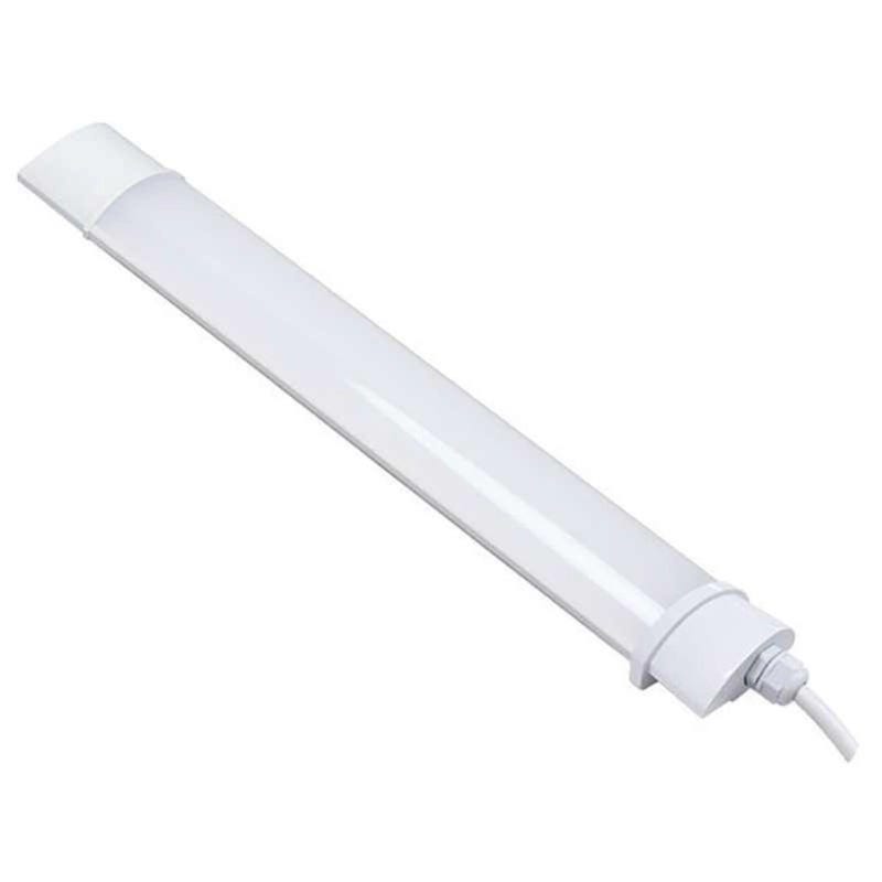 Réglette led 60cm, 30w, 3000lm, blanc froid 6000k, led tube light