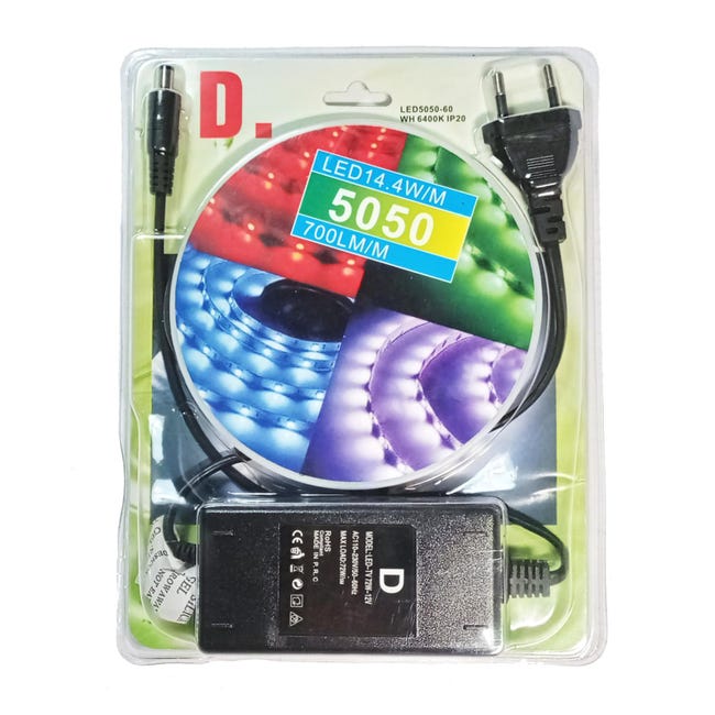 Kit Striscia Led 1.5m Luce Cct Regolazione Da Bianco Caldo A Bianco Freddo 885lm Ip20 Inspire 83705138 - Foto 4