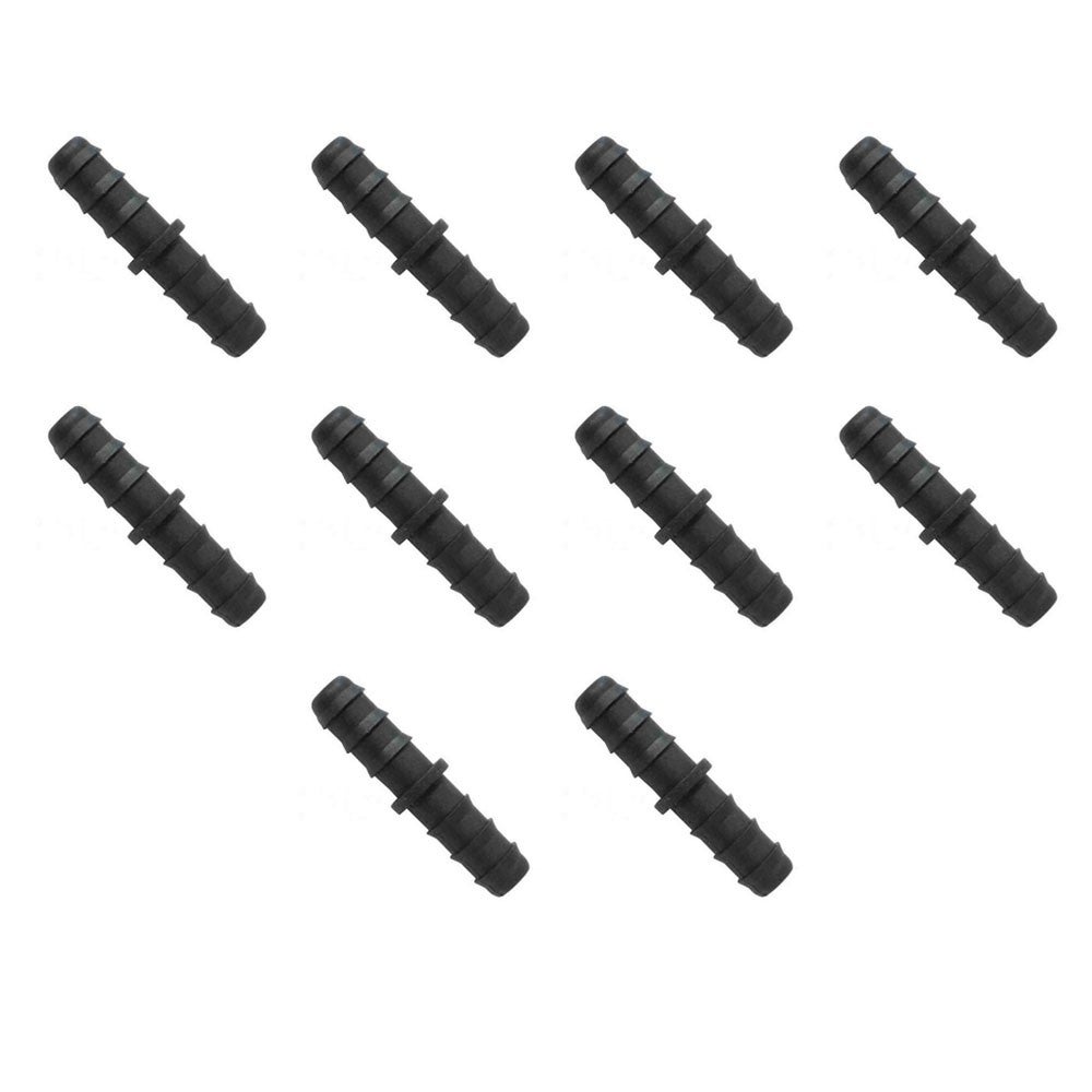 Enlace 16mm goteo negro. pack de 10