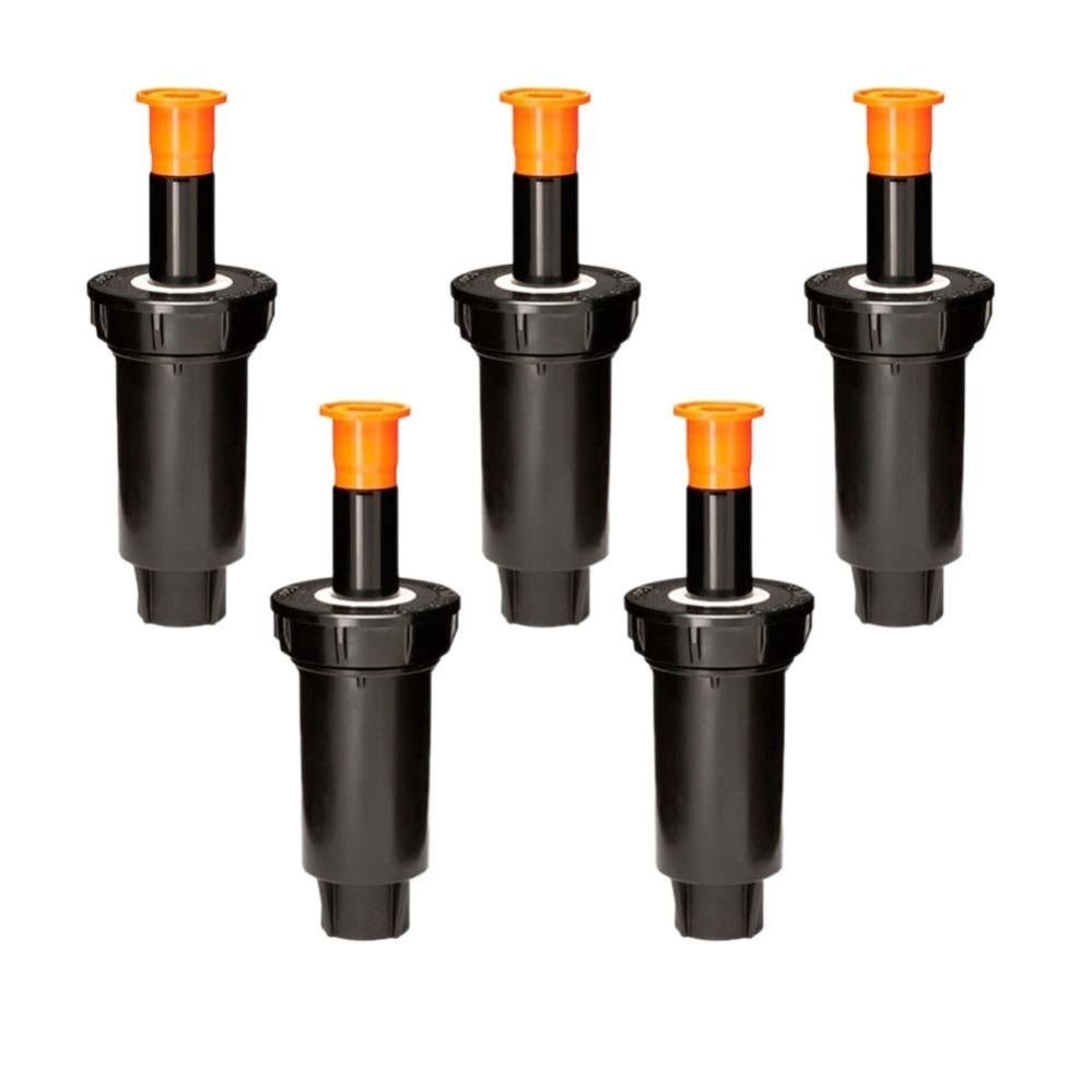 Rain Bird 1806 - 5 Pacco Irrigatori A Scomparsa 15,2 Cm, Commercial-Grade, Senza Ugelli, Ingresso 1/2"