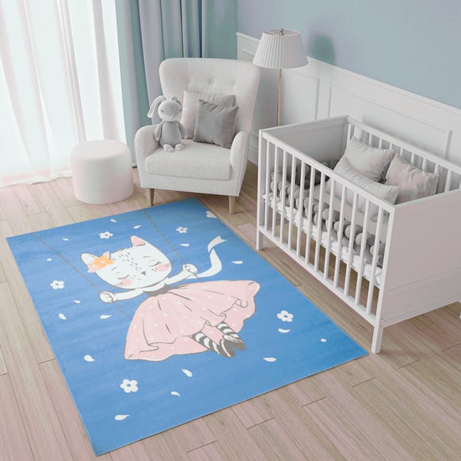 Tapiso Jolly Tapis De Chambre Enfant Bebe Jeu Design Moderne Bleu Rose Blanc Chaton Sur Balancoire Fin Doux 1 X 170 Cm Leroy Merlin Tapiso Jolly Tapis De Chambre Enfant Bebe Jeu Design Moderne Bleu Rose Blanc Chaton Sur Balancoire Fin Doux 1 X 170 Cm Leroy Merlin