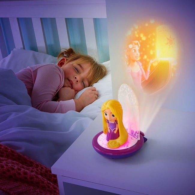 Veilleuse projecteur - lampe torche Princesse Raiponce de Disney