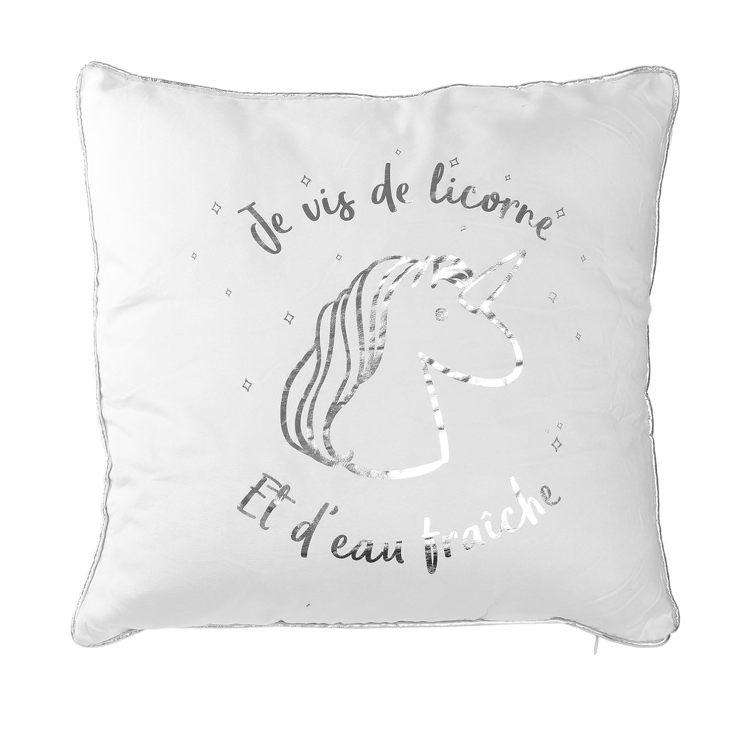 coussin licorne