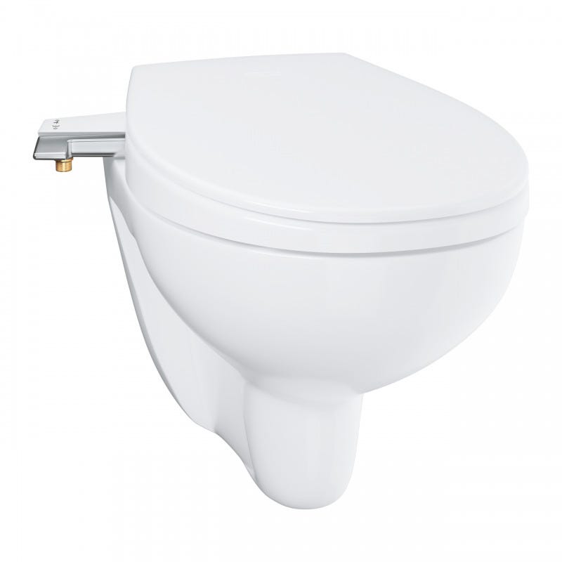 Grohe Euro ceramic WC suspendu compact sans bride avec abattant frein de  chute (Eurocompact)