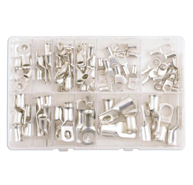 Lot De 10 Cosses Tubulaires Kalitec 6 Mm² M10 | Cuivre Étané | Sans Trou De Vision | Fabriqué En Allemagne