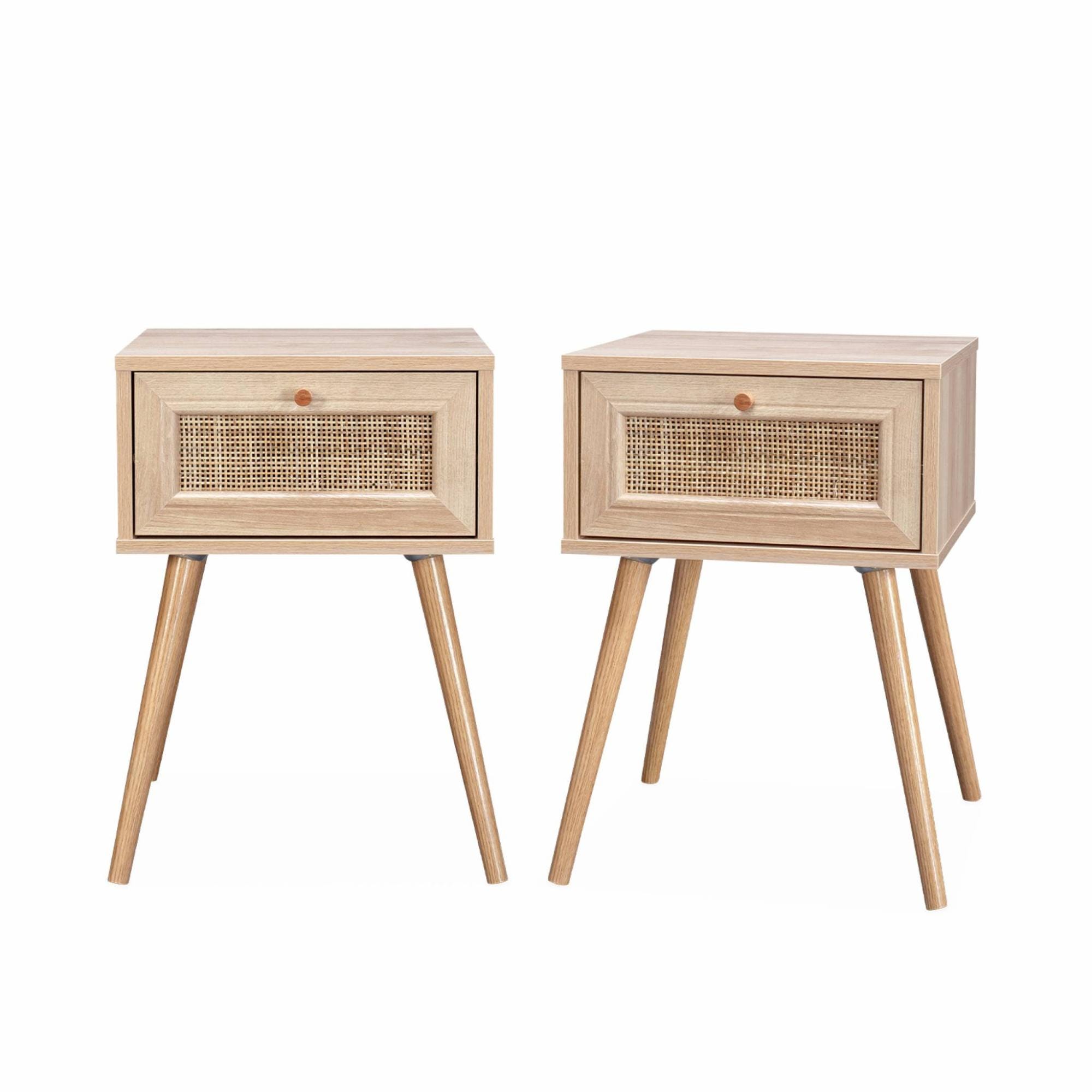 Homcom Set di 2 comodini galleggianti con 1 cassetto e ripiano 35X32X22,5 cm 1503 Homcom Set di 2 comodini galleggianti con 1 cassetto e ripiano 35X32X22,5 cm 1503