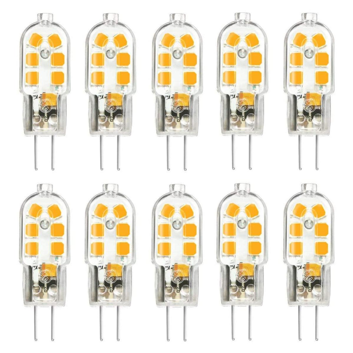 Lot de 10 Ampoules LED capsule G4 3W 250LM Leroy Merlin