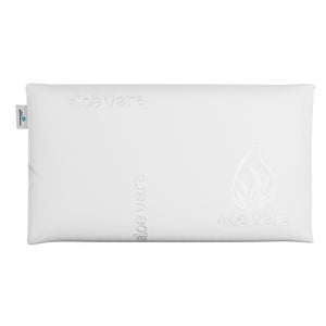 HOME MERCURY-Almohada viscoelástica con Tejido de Aloe Vera, termoregulable  adaptabilidad al Cuello de Alta recuperación. (70cm)