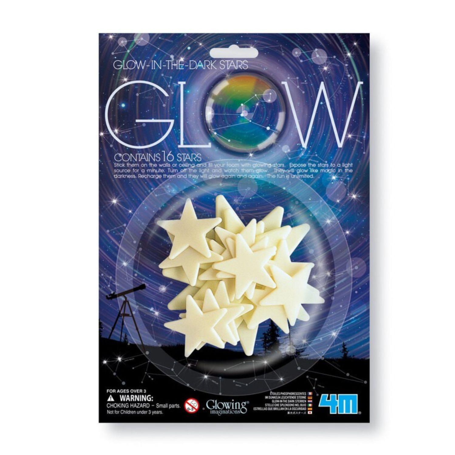 16 étoiles phosphorescentes 4M 4M Leroy Merlin