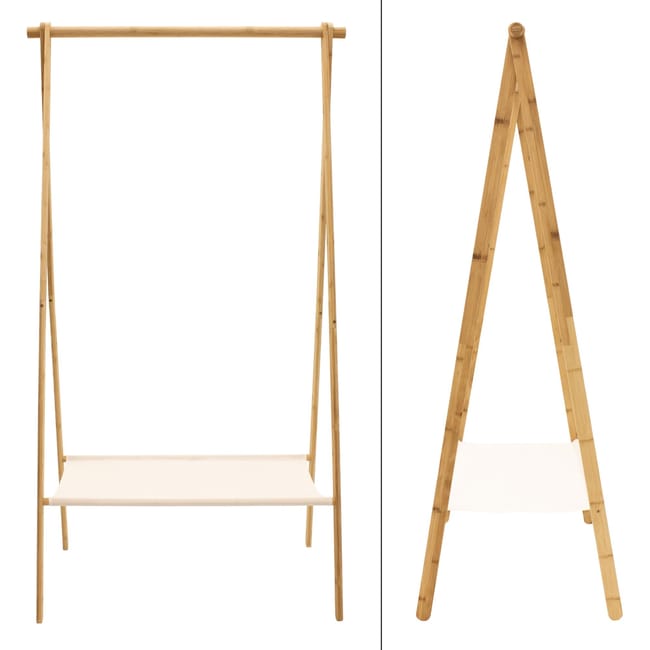 Perchero de madera discount plegable