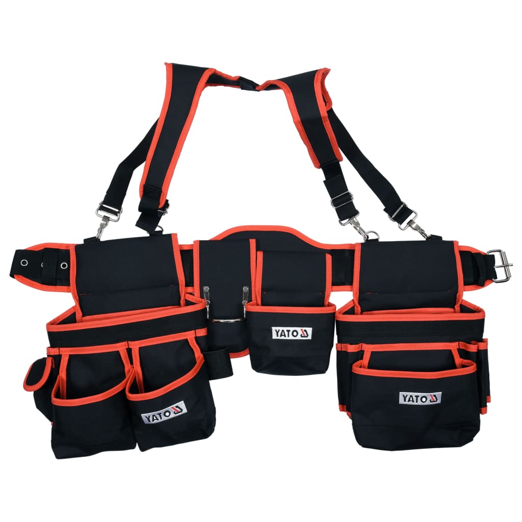 Porte-jarretelles de ceinture à outils - Bretelles de ceinture à outils  Multifonctions en forme de H réglables Bretelles d'électricien suspendues