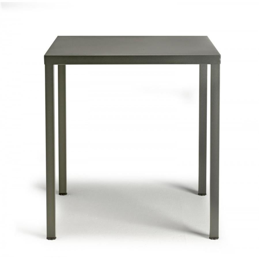 Hans Tavolo Metallo con Piano Ribaltabile 70x70 cm - Tavoli per Bar