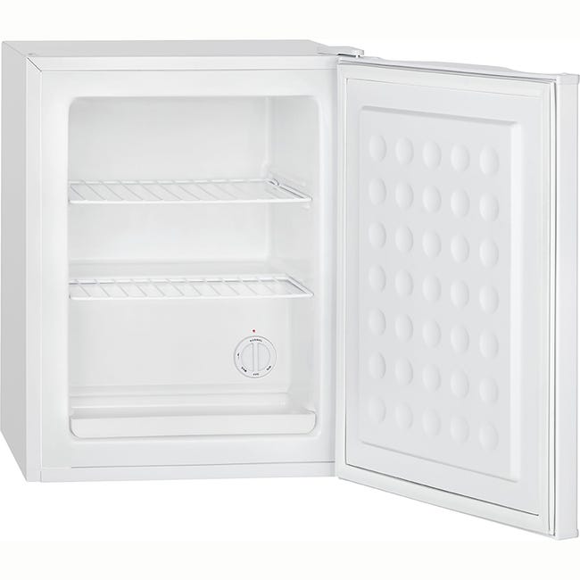 Mini Congelatore Verticale 42L, Valutazione energetica E, Silenzioso Bomann  Bianco 60 GB 7236
