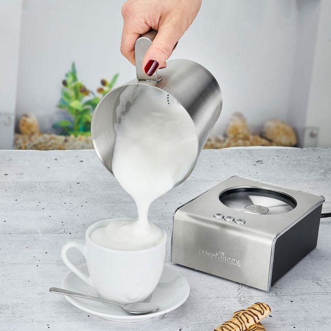 Montalatte manuale brocca in acciaio inox caffè Latte Mixer
