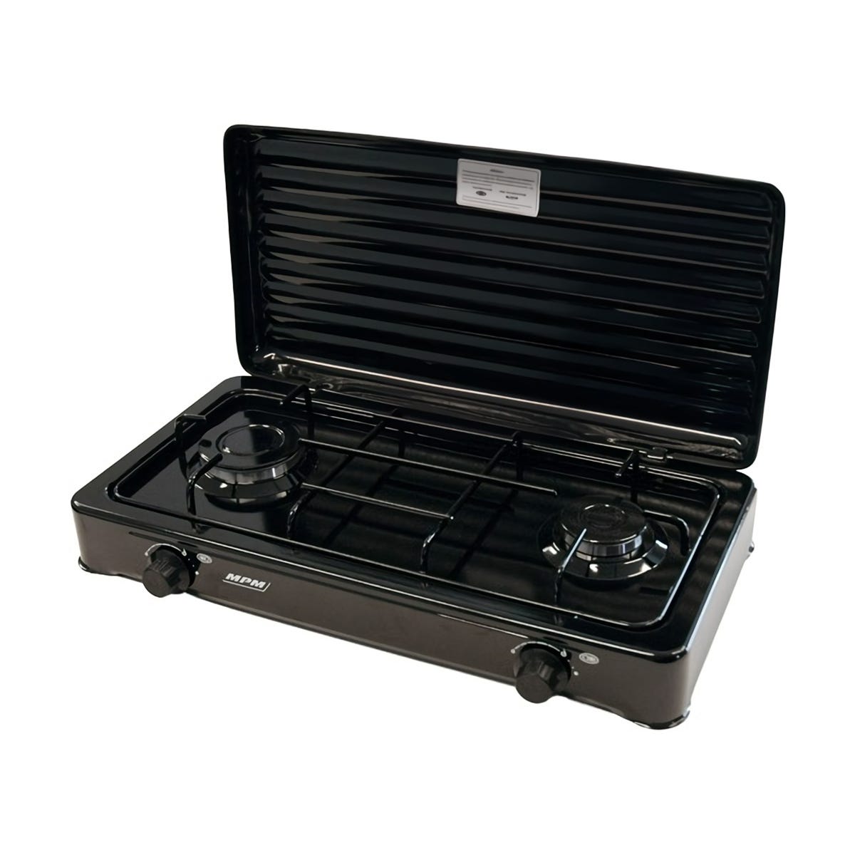 Duronic HP2SS Fornello elettrico da campeggio 2500 W Piano cottura  portatile in acciaio INOX con 2 piastre elettriche in ghisa e manici per il  traspo— duronic-it