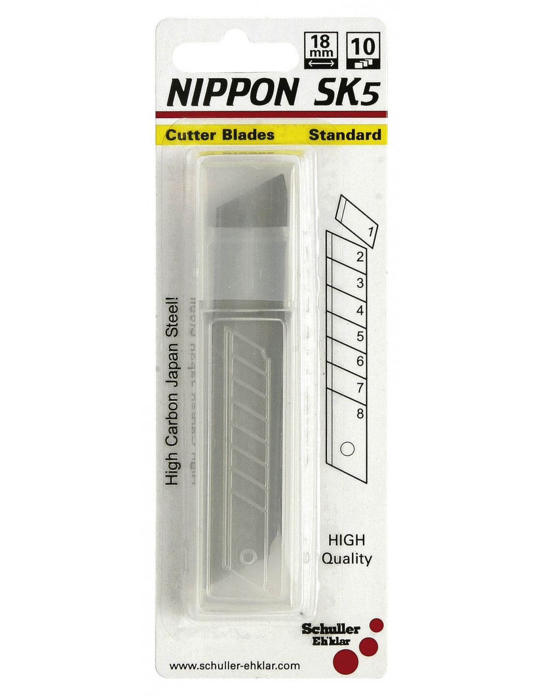 10 LAMES CUTTER 18MM Leroy Merlin