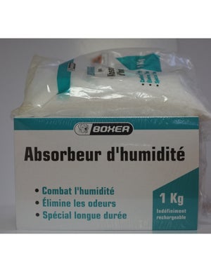 Recharge 1kg pour absorbeur d humidité, - Provence Outillage