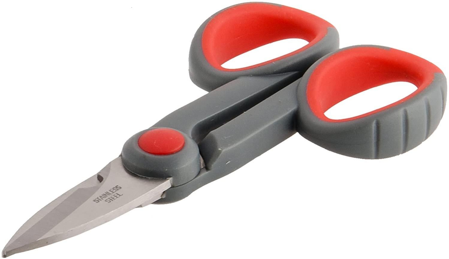Forbici Elettricista Suki 140mm - Lama In Acciaio Inox Per Cavi E Fili - Accessorio Da Lavoro