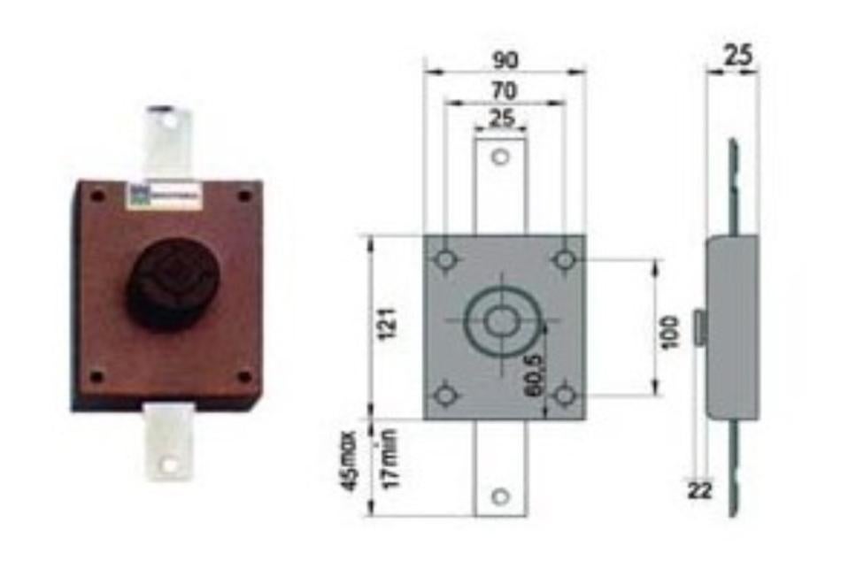 Maniglia Martellina Dry Keep - Finitura Bronzo Graffiato, Per Balconi E Finestre - Foto 2